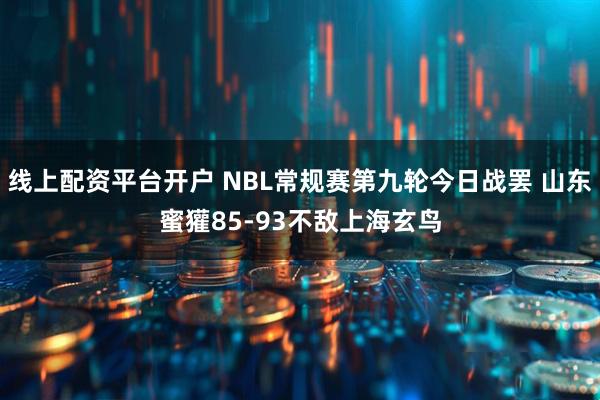 线上配资平台开户 NBL常规赛第九轮今日战罢 山东蜜獾85-93不敌上海玄鸟